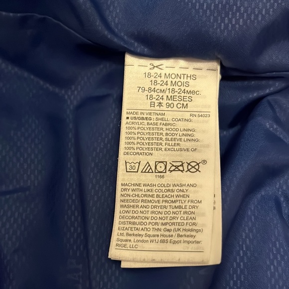 Baby Gap Superman Puffer 18-24 months - Picture 5 of 6